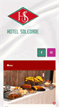 Mobile Screenshot of hotelsoledade.com.br